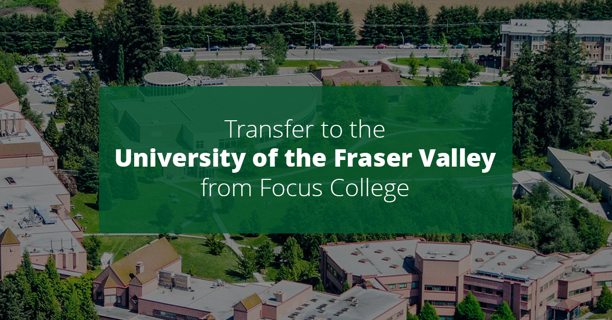 Transfer to the University of the Fraser Valley